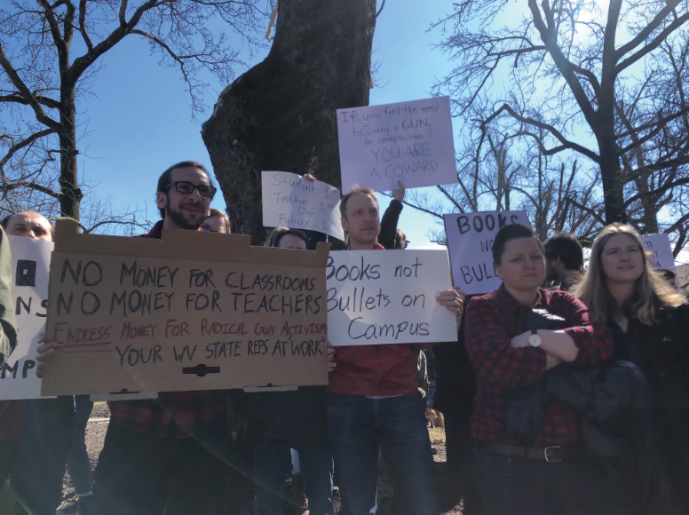 professor walk out
